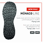 Zapatos de Seguridad Dunlop Flying-Luka-S3 Charcoal-Rojo